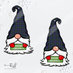 ScotsTee Shop Scottish Sempill Clan Tartan Ornament Gnome Christmas Ornament with His Tartan Christmas Hat