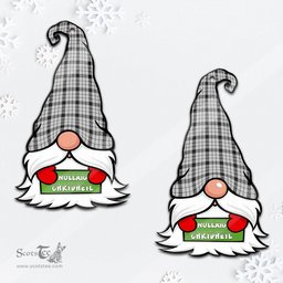 ScotsTee Shop Scottish Wallace Dress Clan Tartan Ornament Gnome Christmas Ornament with His Tartan Christmas Hat