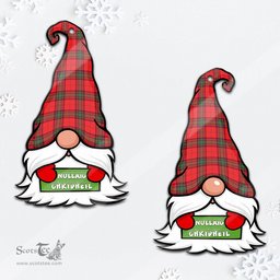 ScotsTee Shop Scottish Seton Modern Clan Tartan Ornament Gnome Christmas Ornament with His Tartan Christmas Hat