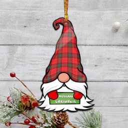 ScotsTee Shop Scottish Seton Modern Clan Tartan Ornament Gnome Christmas Ornament with His Tartan Christmas Hat