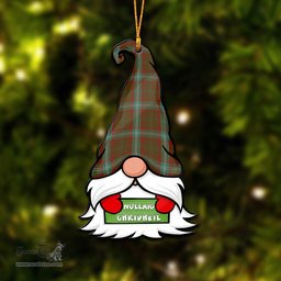 ScotsTee Shop Scottish Seton Hunting Clan Tartan Ornament Gnome Christmas Ornament with His Tartan Christmas Hat