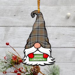 ScotsTee Shop Scottish Thomson Camel Clan Tartan Ornament Gnome Christmas Ornament with His Tartan Christmas Hat