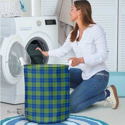 ScotsTee Shop Scottish Barclay Hunting Ancient Clan Tartan Laundry Basket Round Waterproof