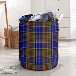ScotsTee Shop Scottish Beattie or Beatty Clan Tartan Laundry Basket Round Waterproof
