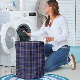 ScotsTee Shop Scottish Alexander of Menstry Clan Tartan Laundry Basket Round Waterproof