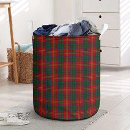 ScotsTee Shop Scottish Connolly Dress Clan Tartan Laundry Basket Round Waterproof