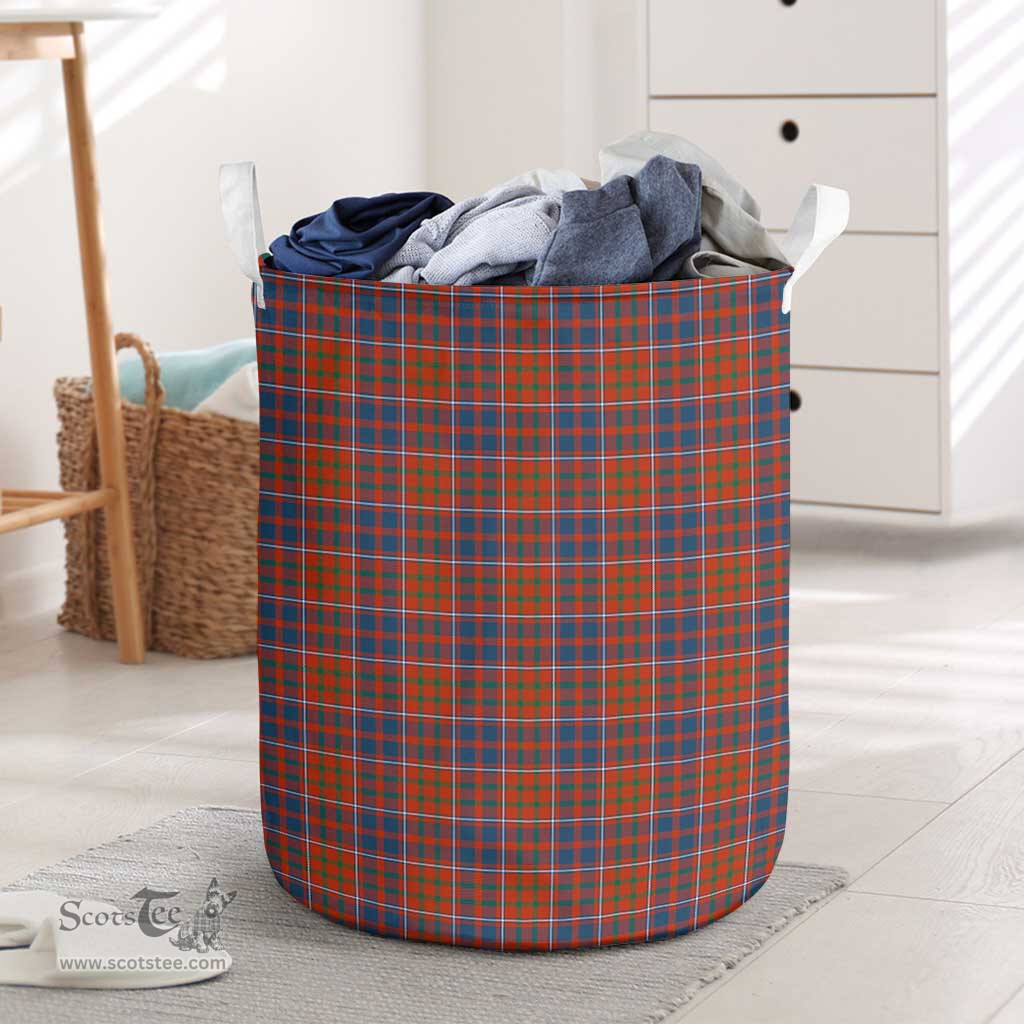 ScotsTee Shop Scottish Cameron of Lochiel Ancient Clan Tartan Laundry Basket Round Waterproof