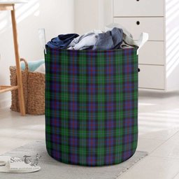 ScotsTee Shop Scottish Campbell of Cawdor Clan Tartan Laundry Basket Round Waterproof