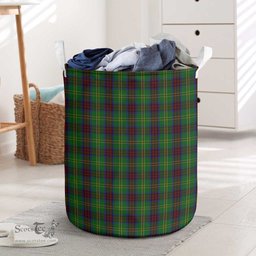 ScotsTee Shop Scottish Connolly Hunting Clan Tartan Laundry Basket Round Waterproof