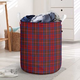 ScotsTee Shop Scottish Cameron of Locheil Clan Tartan Laundry Basket Round Waterproof