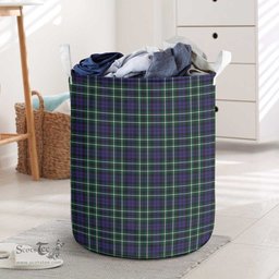 ScotsTee Shop Scottish Graham of Montrose Modern Clan Tartan Laundry Basket Round Waterproof