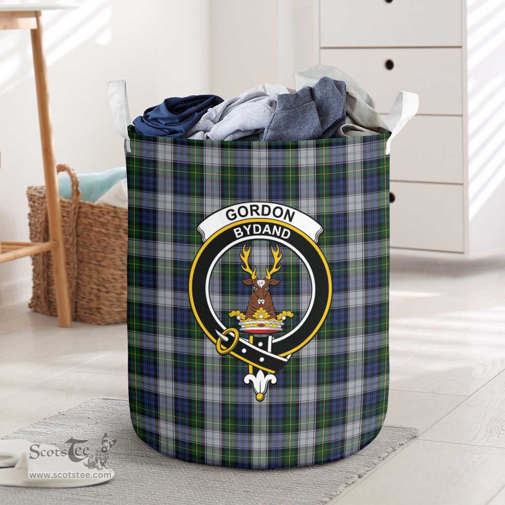 ScotsTee Shop Scottish Gordon Dress Clan Crest Tartan Laundry Basket Round Waterproof