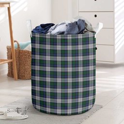 ScotsTee Shop Scottish Graham Dress Clan Tartan Laundry Basket Round Waterproof