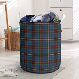 ScotsTee Shop Scottish Fraser Hunting Ancient Clan Tartan Laundry Basket Round Waterproof