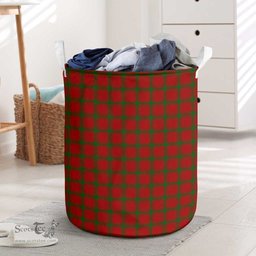 ScotsTee Shop Scottish Donald of Sleat Clan Tartan Laundry Basket Round Waterproof