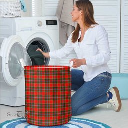 ScotsTee Shop Scottish Drummond of Perth Clan Tartan Laundry Basket Round Waterproof