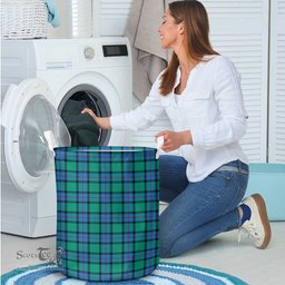 ScotsTee Shop Scottish Flower Of Scotland Clan Tartan Laundry Basket Round Waterproof