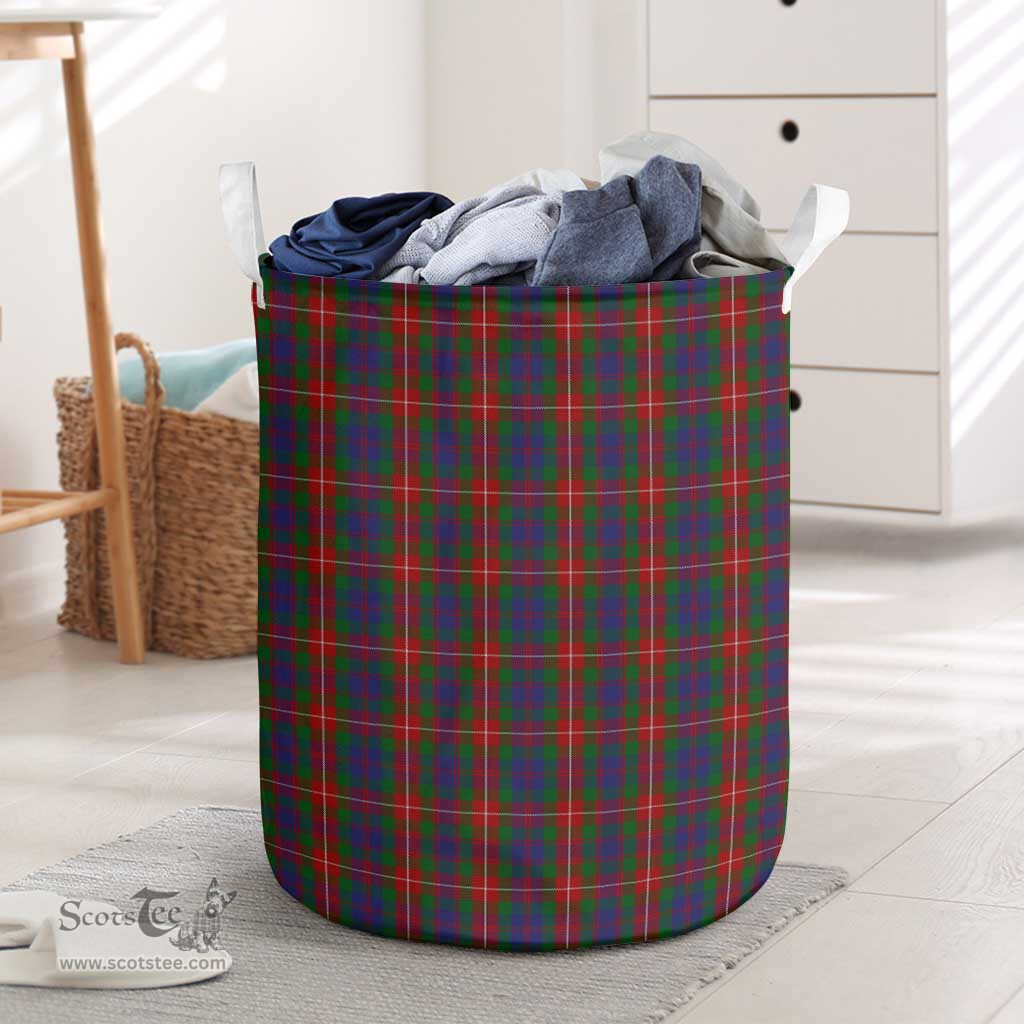 ScotsTee Shop Scottish Fraser of Lovat Clan Tartan Laundry Basket Round Waterproof