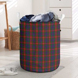ScotsTee Shop Scottish Fraser of Lovat Clan Tartan Laundry Basket Round Waterproof