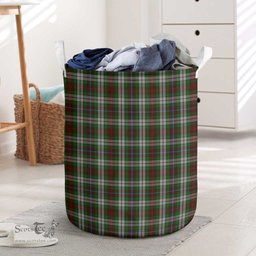 ScotsTee Shop Scottish Fraser Hunting Dress Clan Tartan Laundry Basket Round Waterproof