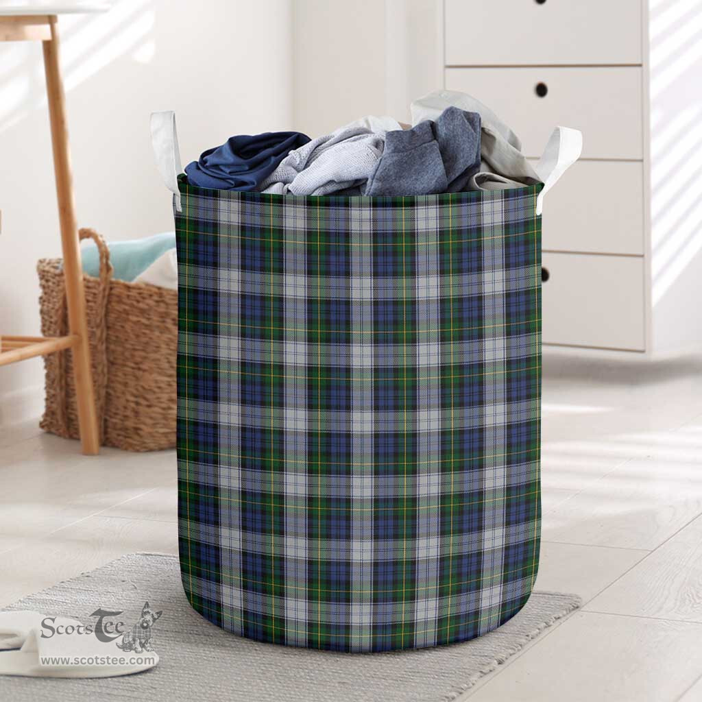 ScotsTee Shop Scottish Gordon Dress Clan Tartan Laundry Basket Round Waterproof