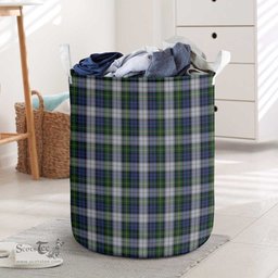 ScotsTee Shop Scottish Gordon Dress Clan Tartan Laundry Basket Round Waterproof