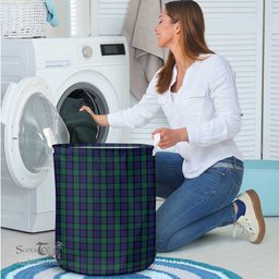 ScotsTee Shop Scottish Graham of Menteith Clan Tartan Laundry Basket Round Waterproof