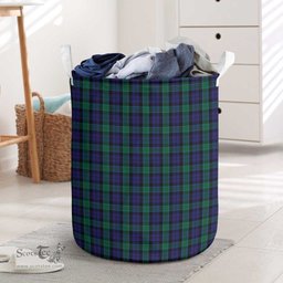 ScotsTee Shop Scottish Graham of Menteith Clan Tartan Laundry Basket Round Waterproof