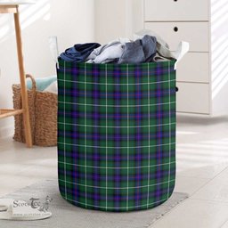 ScotsTee Shop Scottish MacDonald of the Isles Hunting Modern Clan Tartan Laundry Basket Round Waterproof