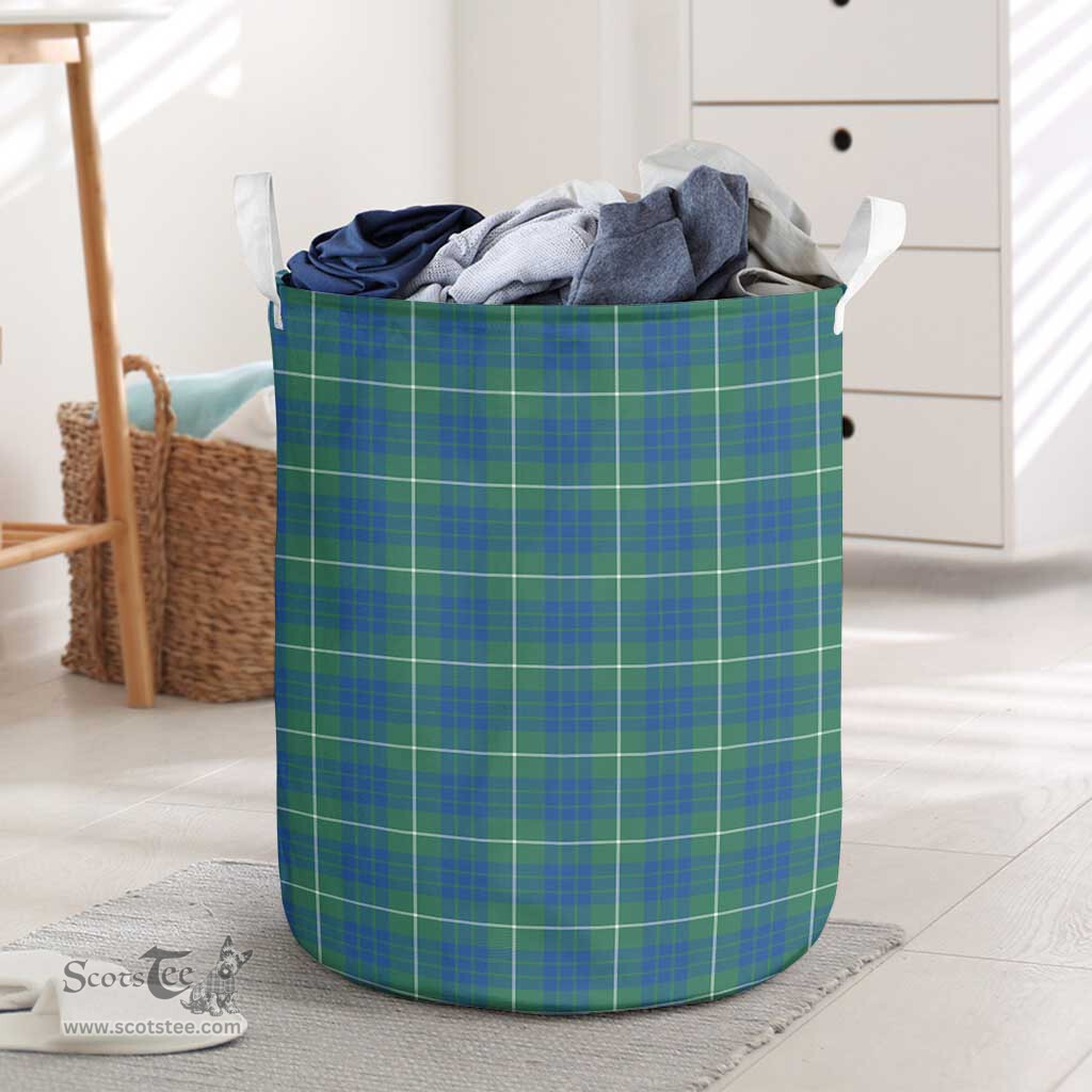 ScotsTee Shop Scottish Hamilton Hunting Ancient Clan Tartan Laundry Basket Round Waterproof