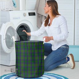ScotsTee Shop Scottish Hunter of Hunterston Clan Tartan Laundry Basket Round Waterproof