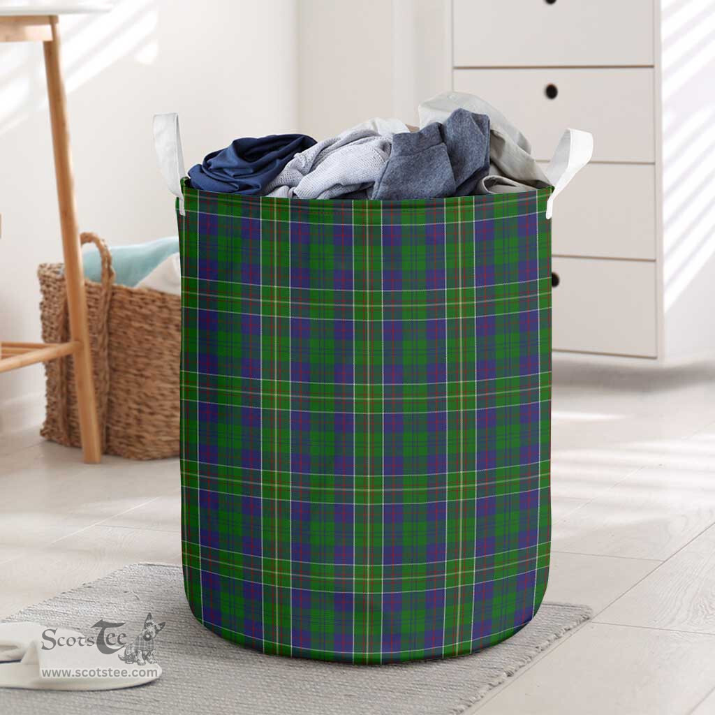 ScotsTee Shop Scottish Hunter of Hunterston Clan Tartan Laundry Basket Round Waterproof