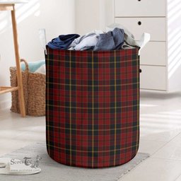 ScotsTee Shop Scottish MacAlister of Skye Clan Tartan Laundry Basket Round Waterproof