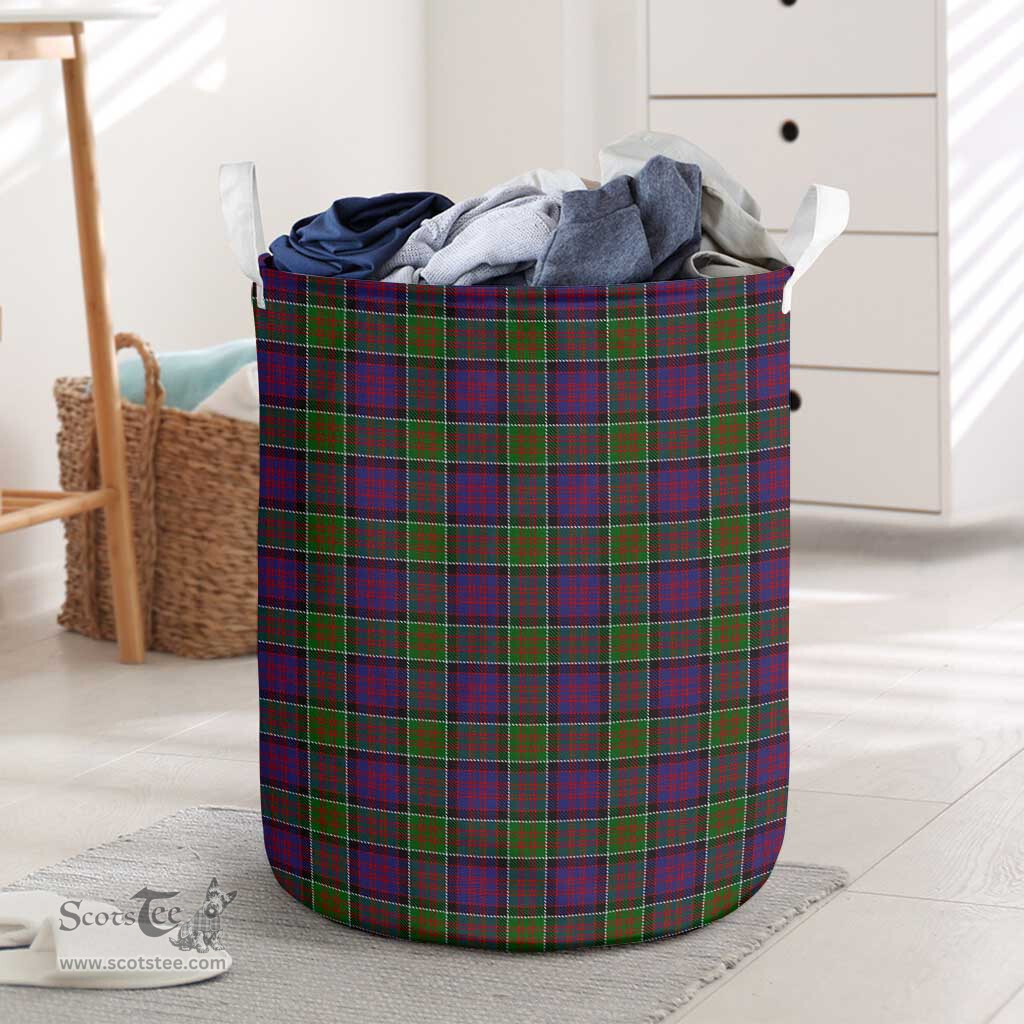 ScotsTee Shop Scottish MacDonald of Clan Ranald Modern Clan Tartan Laundry Basket Round Waterproof