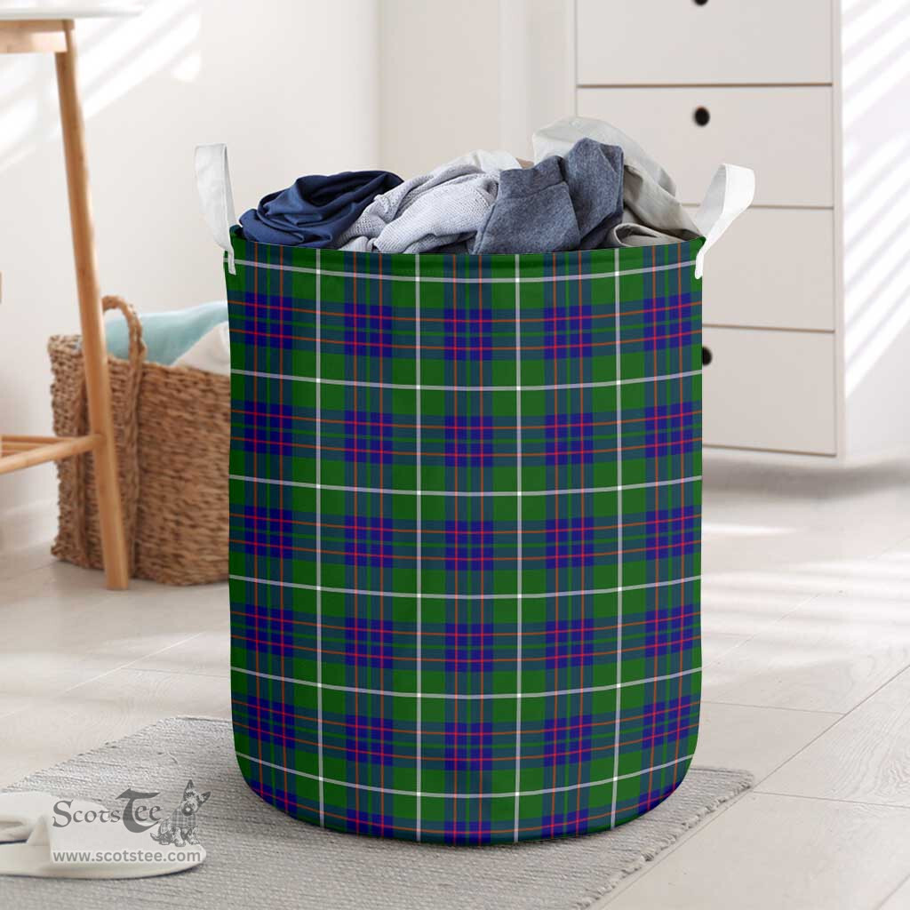 ScotsTee Shop Scottish MacIntyre Hunting Modern Clan Tartan Laundry Basket Round Waterproof