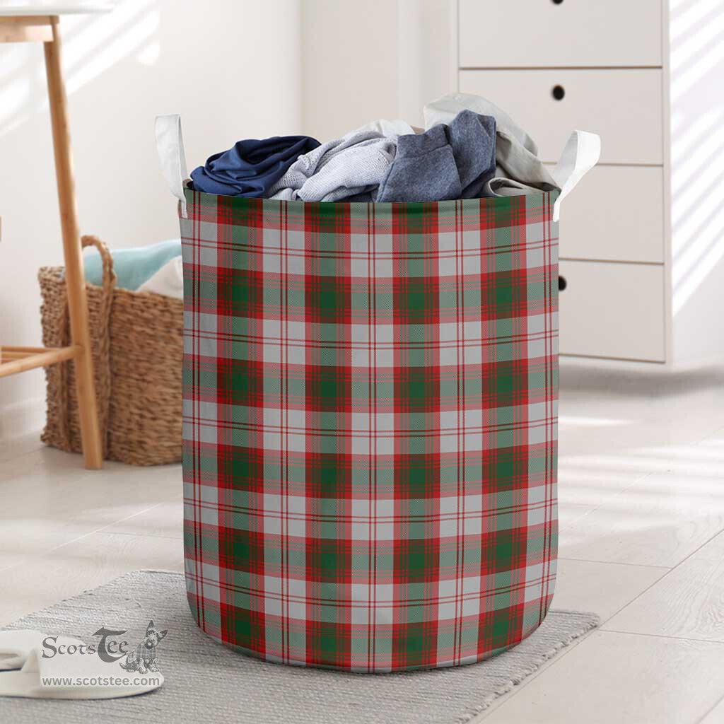 ScotsTee Shop Scottish Lindsay Dress Red Clan Tartan Laundry Basket Round Waterproof
