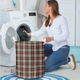 ScotsTee Shop Scottish MacLean Dress Clan Tartan Laundry Basket Round Waterproof