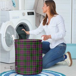 ScotsTee Shop Scottish Tailylour Clan Tartan Laundry Basket Round Waterproof