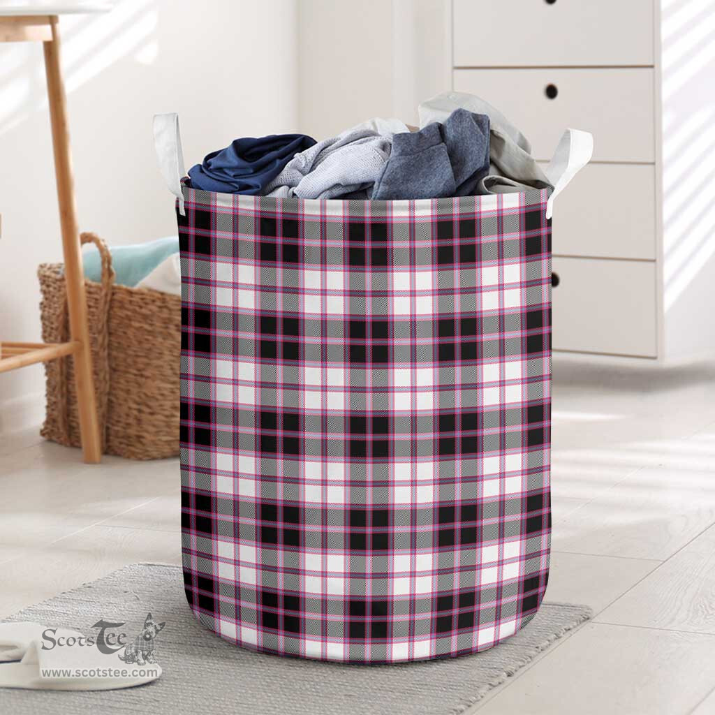 ScotsTee Shop Scottish McPherson Hunting Modern Clan Tartan Laundry Basket Round Waterproof
