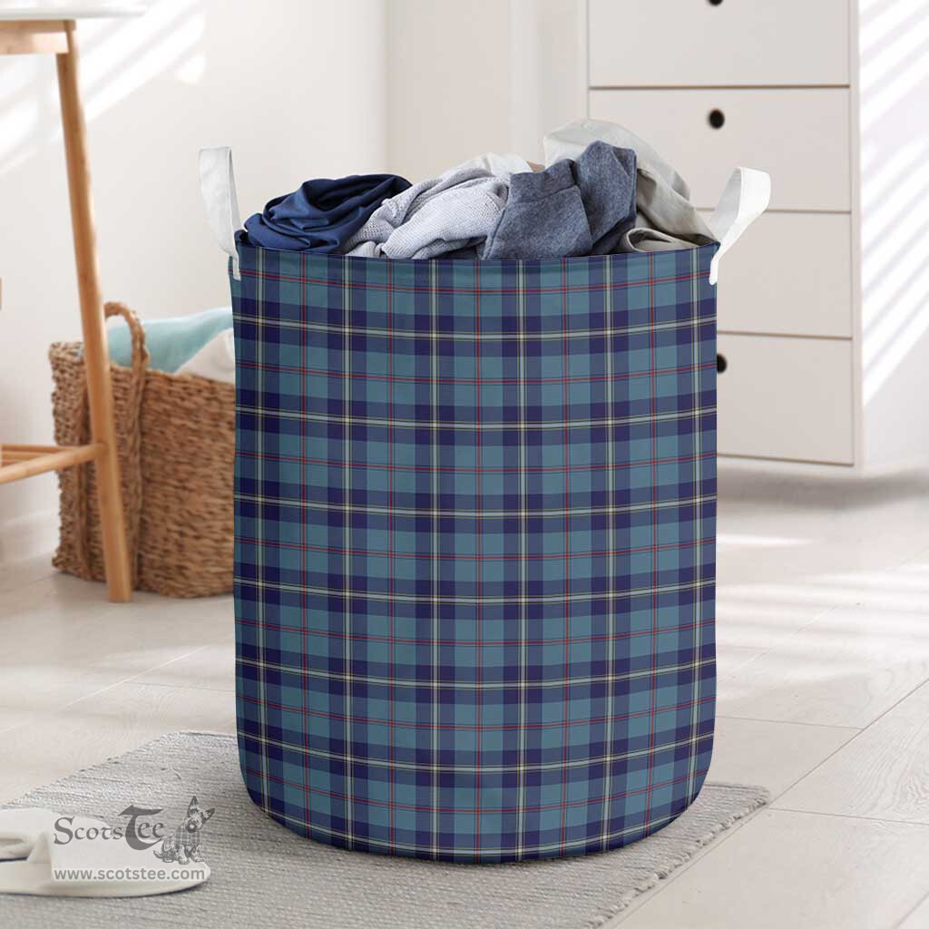 ScotsTee Shop Scottish MacRae of America Clan Tartan Laundry Basket Round Waterproof