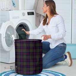 ScotsTee Shop Scottish McDonald of Clan Ranald Clan Tartan Laundry Basket Round Waterproof
