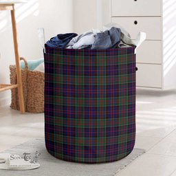ScotsTee Shop Scottish McDonald of Clan Ranald Clan Tartan Laundry Basket Round Waterproof