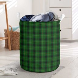 ScotsTee Shop Scottish McArthur Highland Clan Tartan Laundry Basket Round Waterproof