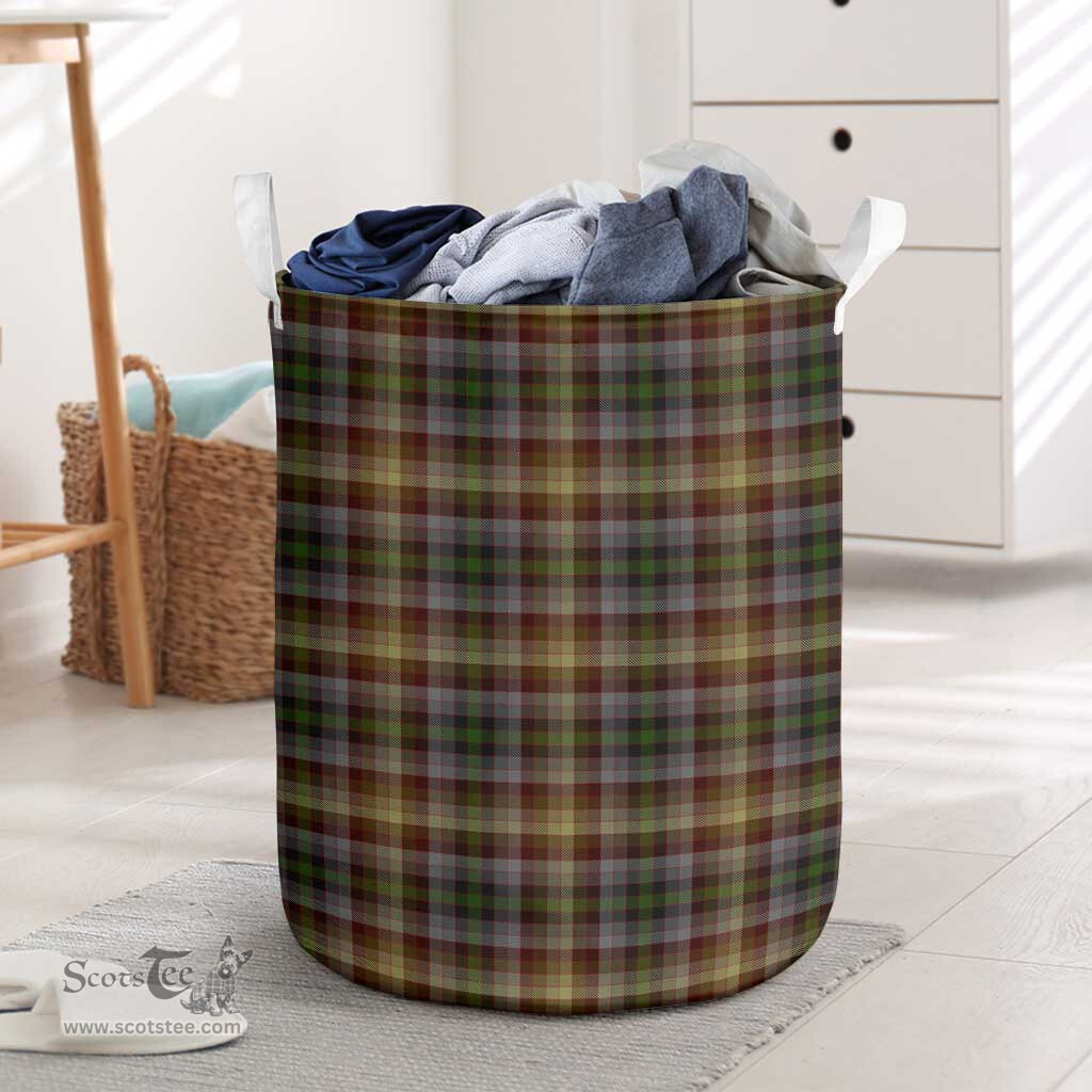 ScotsTee Shop Scottish McKay of Strathnaver Clan Tartan Laundry Basket Round Waterproof