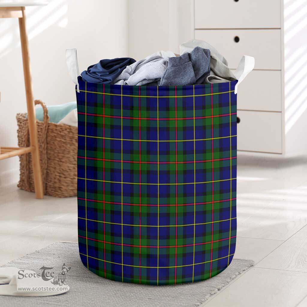 ScotsTee Shop Scottish McLeod of Harris Modern Clan Tartan Laundry Basket Round Waterproof