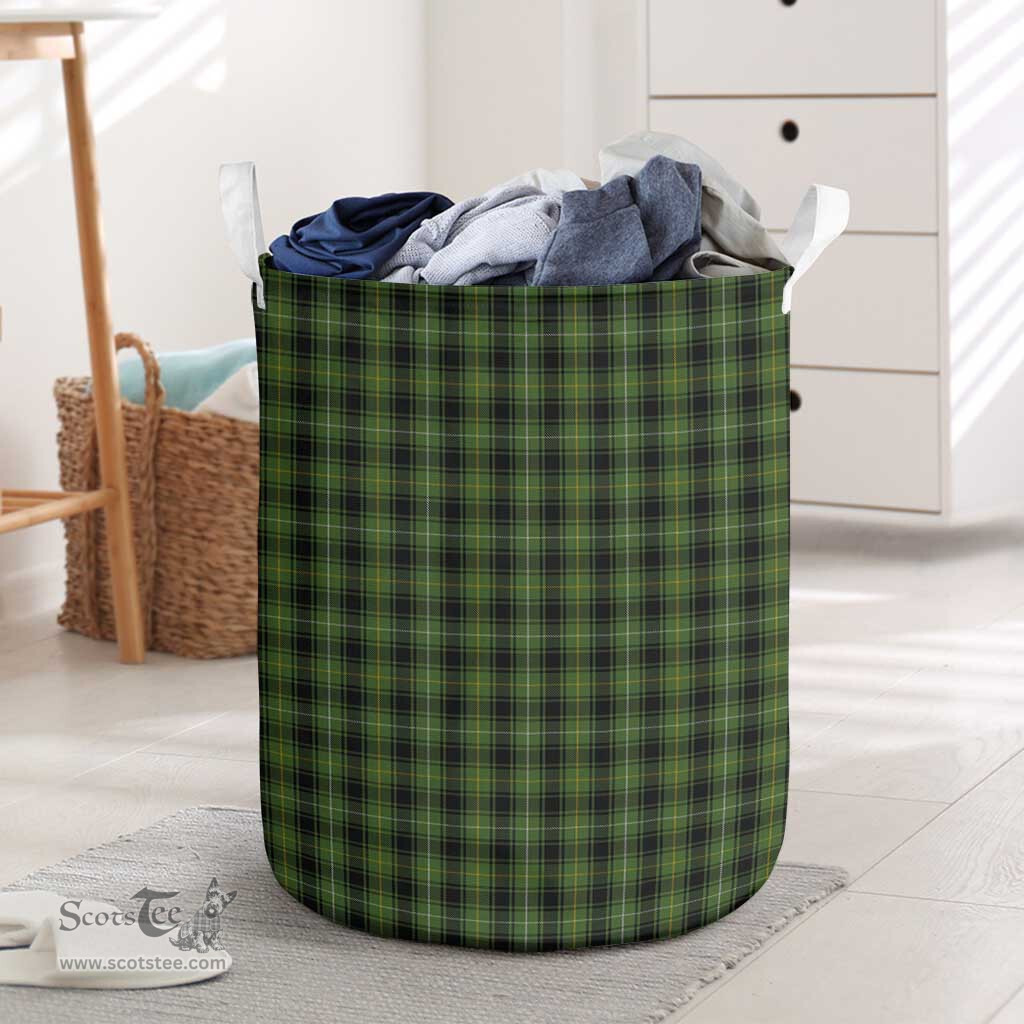 ScotsTee Shop Scottish McIvor Hunting Clan Tartan Laundry Basket Round Waterproof