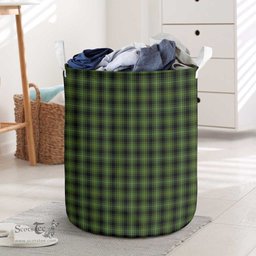 ScotsTee Shop Scottish McIvor Hunting Clan Tartan Laundry Basket Round Waterproof