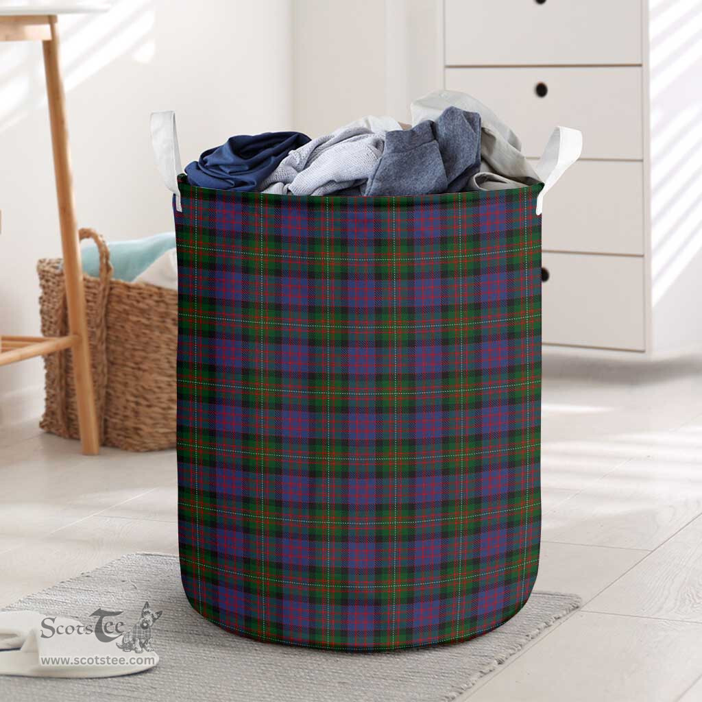 ScotsTee Shop Scottish McDonell of Glengarry Clan Tartan Laundry Basket Round Waterproof
