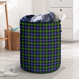 ScotsTee Shop Scottish MacNeil of Barra Modern Clan Tartan Laundry Basket Round Waterproof