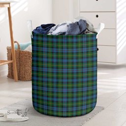 ScotsTee Shop Scottish MacLeod of Skye Clan Tartan Laundry Basket Round Waterproof